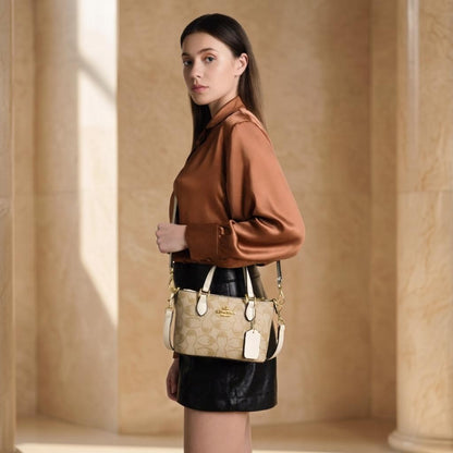 Coach Luxury Printed Shoulder Crossbody Handbag