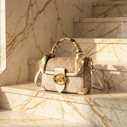 Elegant Minimalist Contrast Color Women’s Crossbody Box Handbag